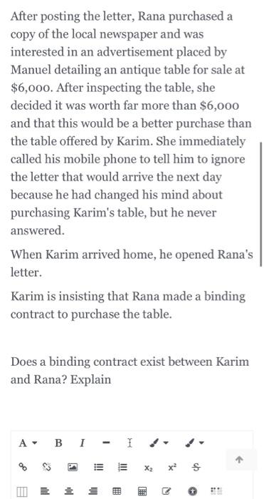 quickly please, business law case study: On the