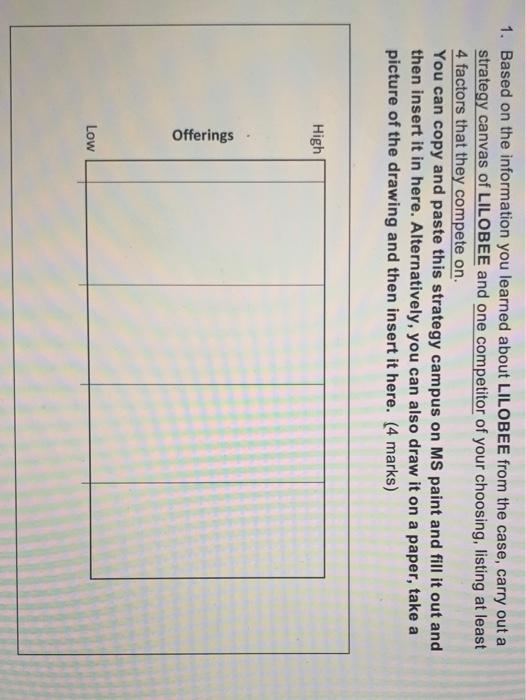 Please read the following case study and answer