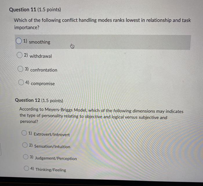 5 Ho Question 4 (1.5 points) The major reason(s)