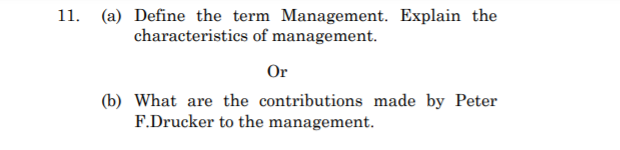 Answer should exceed 160 words 11. (a) Define the