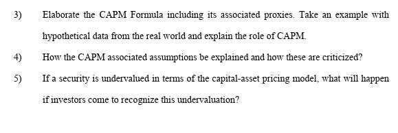 subject: securities Analysis and Portfolio