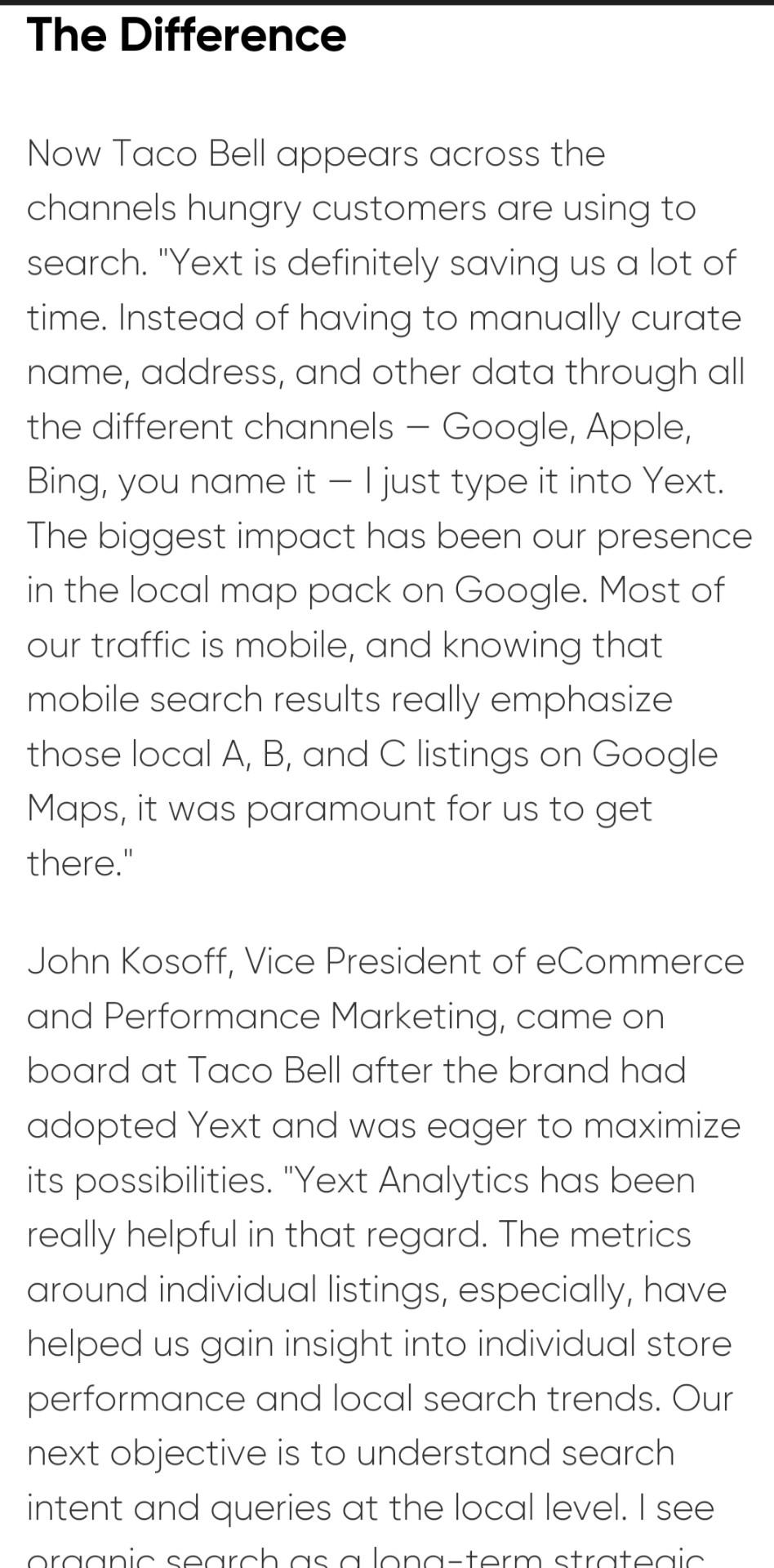 READ THE CASE STUDY (Taco bell)BELOW AND CONDUT A