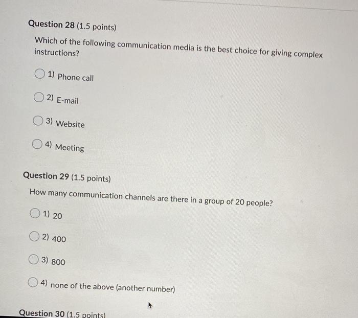 5 Ho Question 4 (1.5 points) The major reason(s)