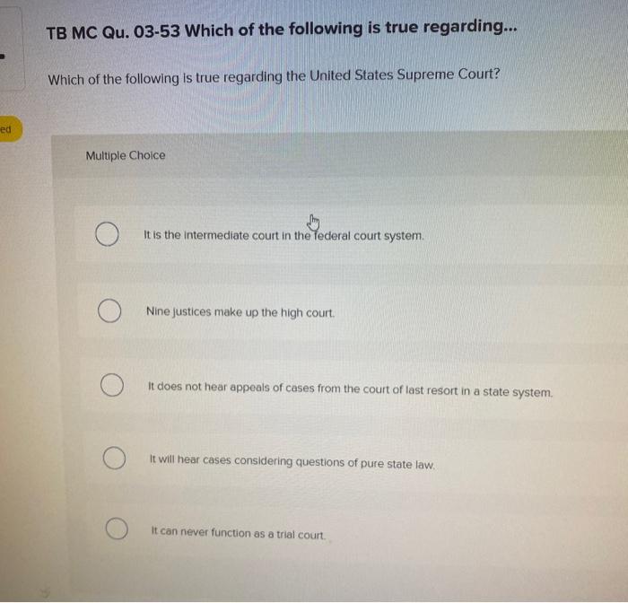 TB MC Qu. 03-53 Which of the following is true