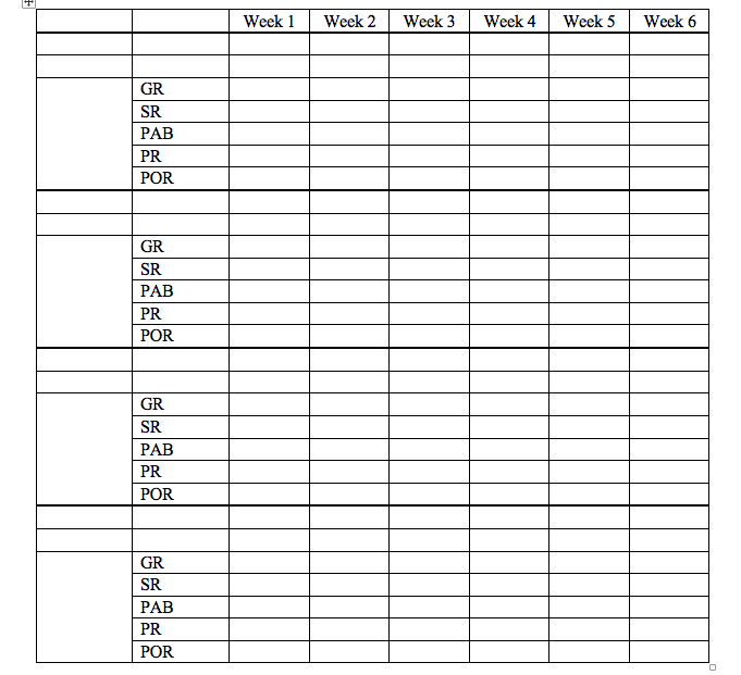 Given the following data, develop MRP plans for