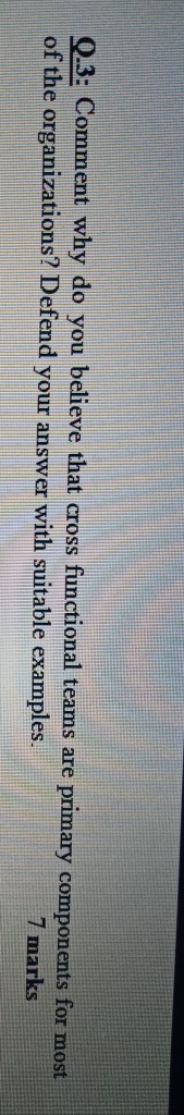 descriptive answer required 0.3: Comment why do