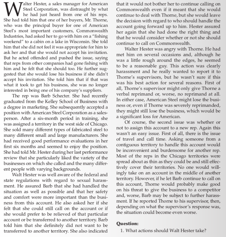 Please read the article and answer the questions