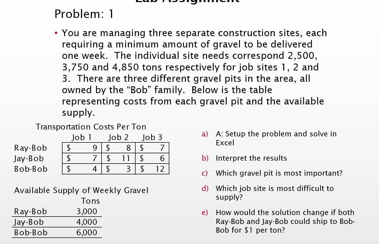 Using Solver in Excel, Flow in Flow out models.