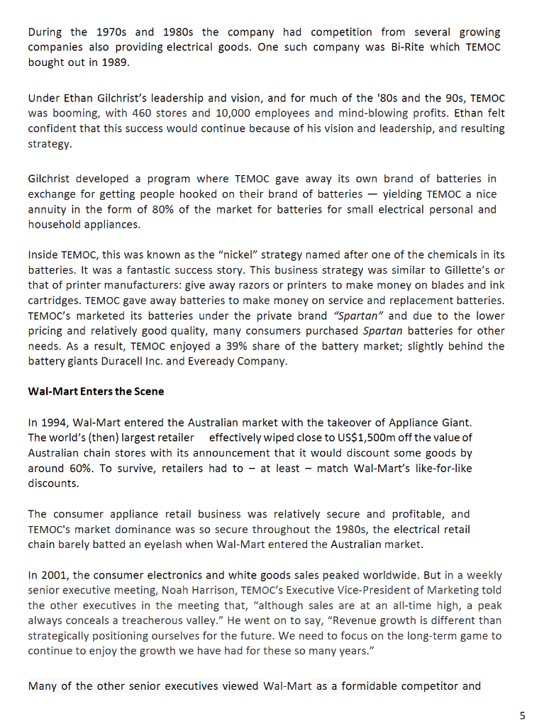 QUESTION - Problem statement short statement