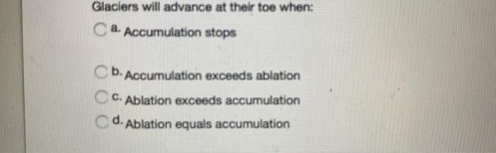 Sediment carried away from a glacier by meltwater