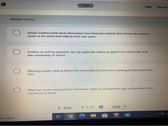 which of the following statements is true of