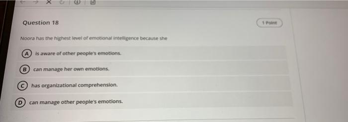 X WEBC 1 Point Question 16 Salman is a customer