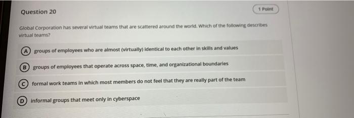 X WEBC 1 Point Question 16 Salman is a customer