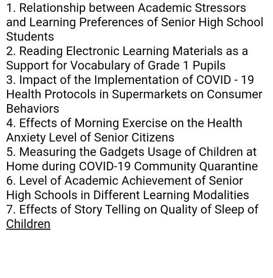 Identify the quantitative research design whether