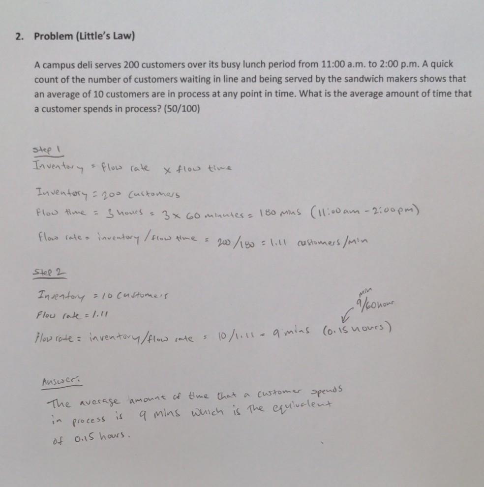 Hello, can someone check my work? thank you ! 1.