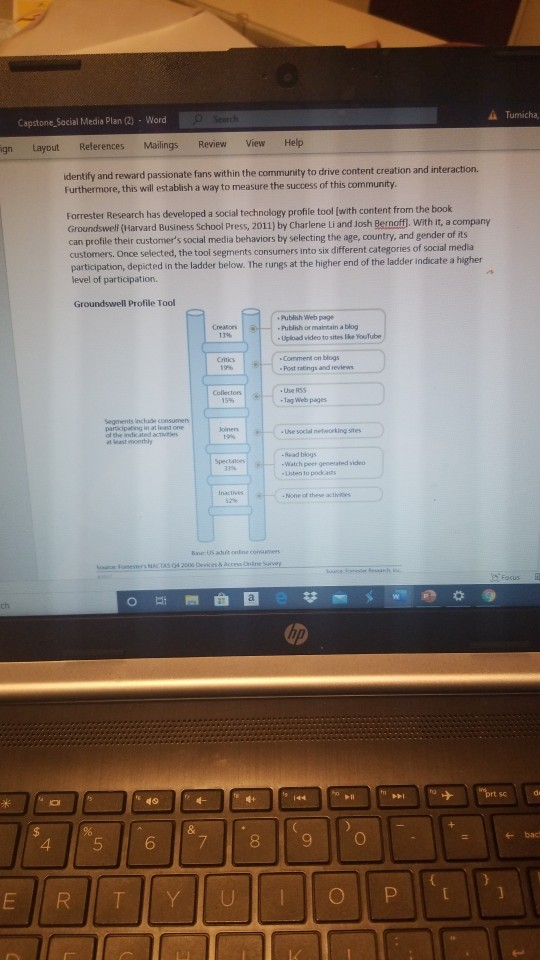 ma stone Social Media Plan (2) - Word Layout