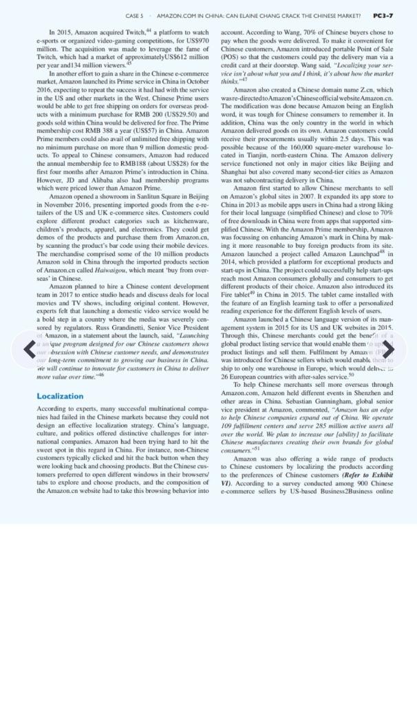 Please answer Discuss the possible challenges