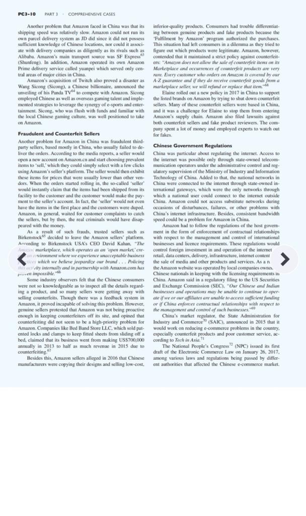 Please answer Discuss the possible challenges