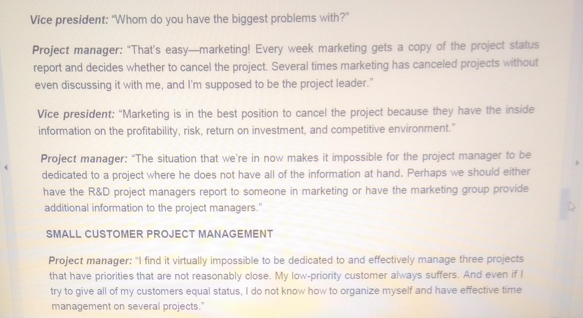 Read the following Case Study and answer the