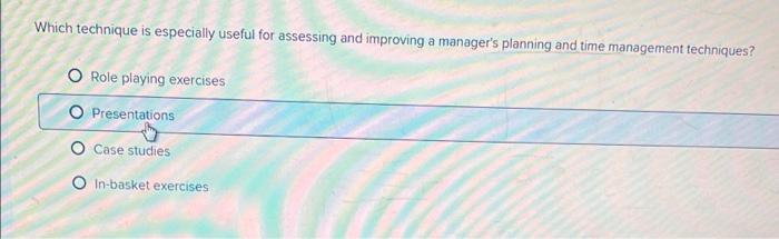 Which technique is especially useful for