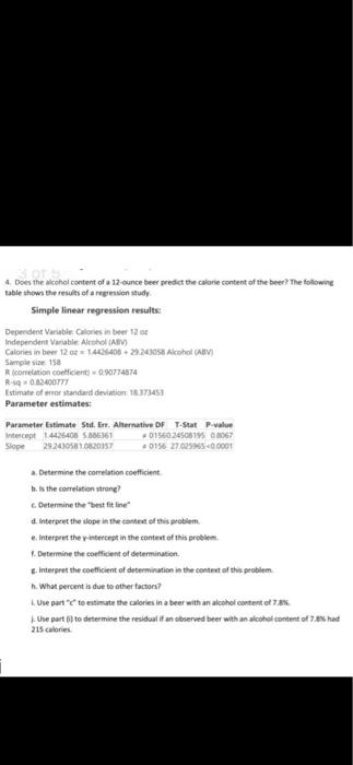 h-j 4. Does the alcohol content of a 12 cunce