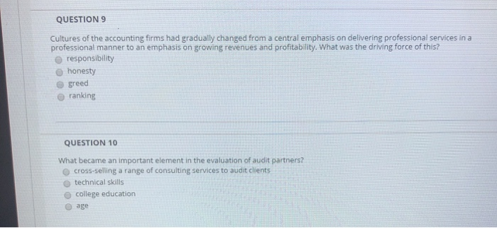 QUESTION 7 The Securities and Exchange Commission