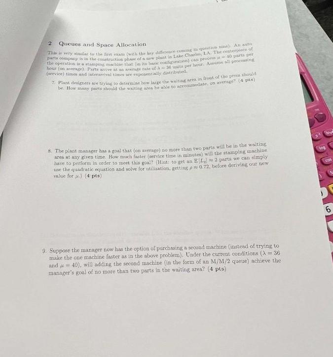 in the two-iteg pricent forder queue and window