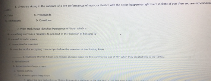 Please help amswer the multiple chiic These are