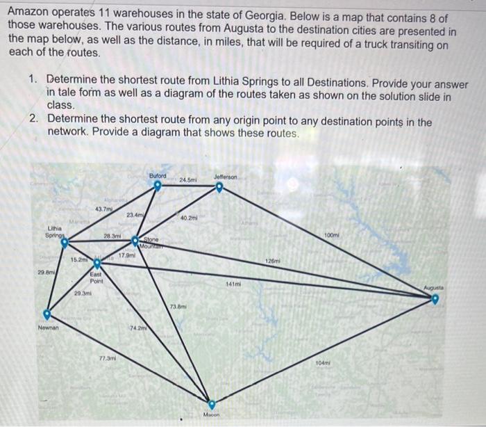 use excel to answer and show work example