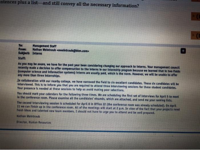 message desperately needs a radical rewrite.