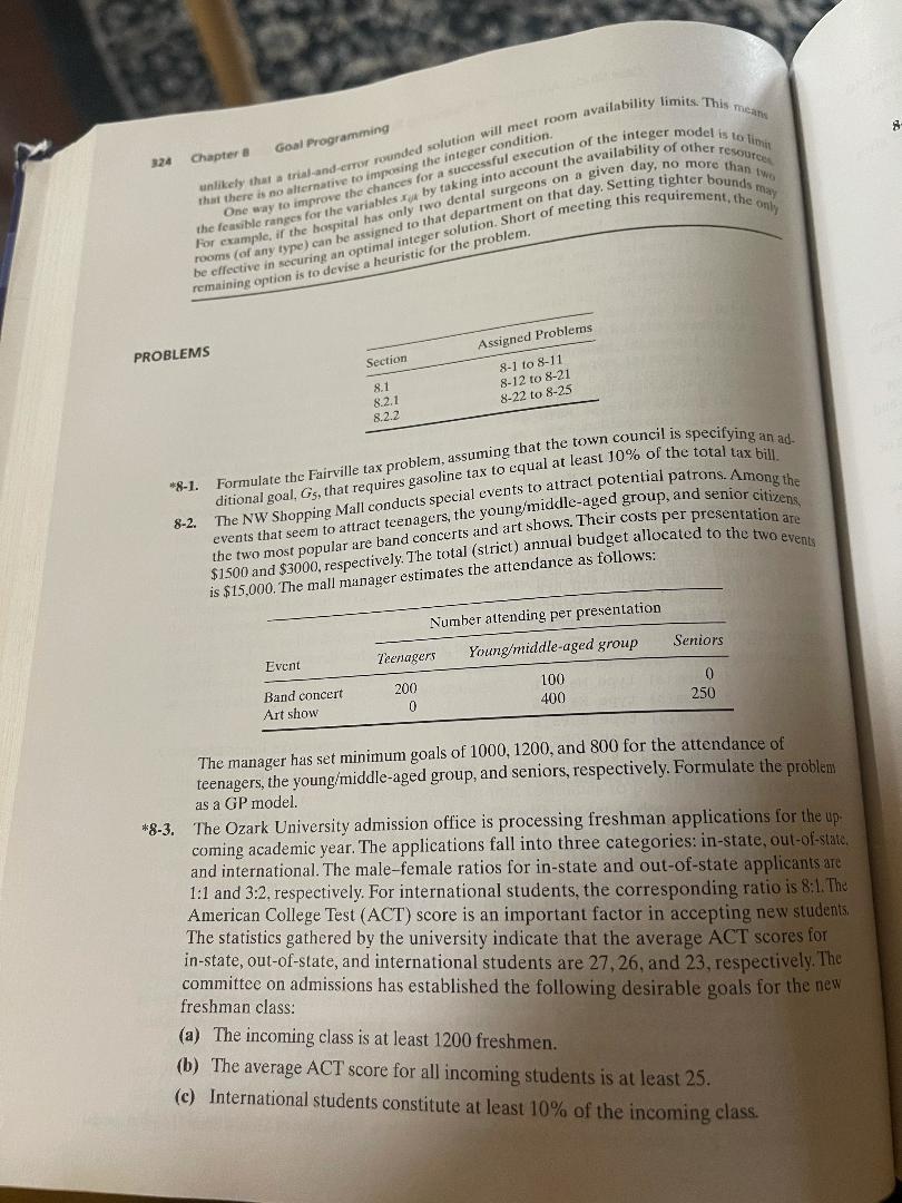 Please answer question 8-14 unlikely that a trial