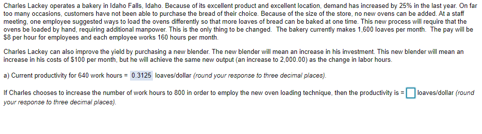 Charles Lackey operates a bakery in Idaho Falls,