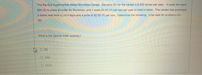 The Big Buy Supermarket stocks Munchies Cereat.