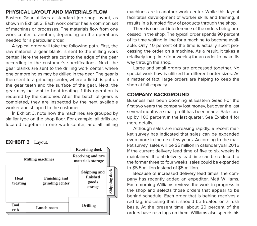 1. Develop a Cause and Effect Diagram based on