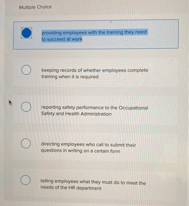 Carmella, a human resources executive, emphasizes