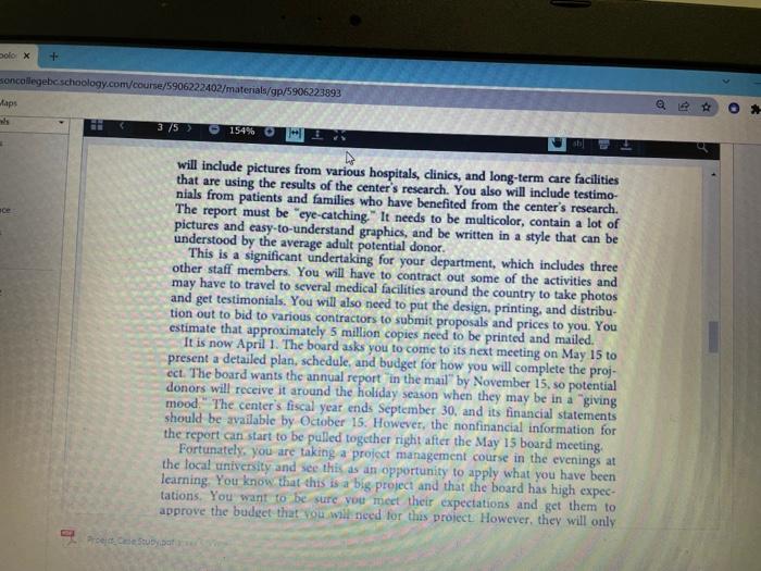 this Assigment is from project management.