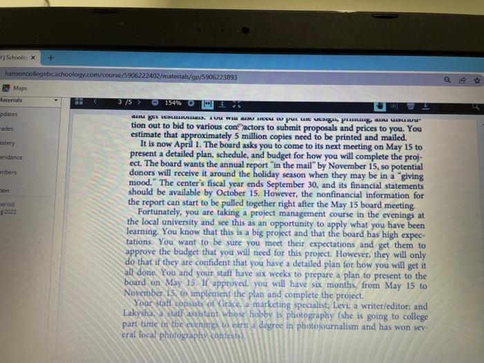 this Assigment is from project management.