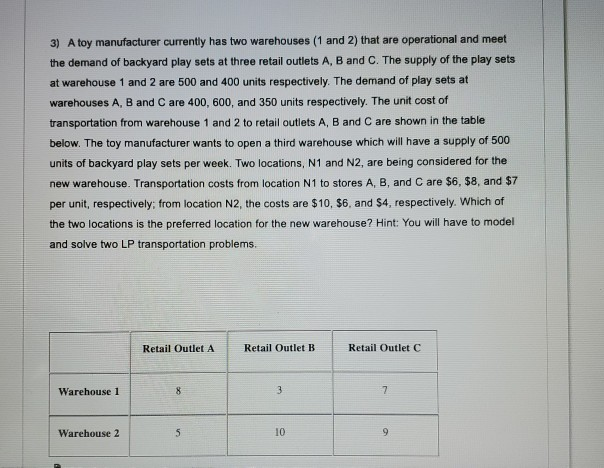 please show all work and steps in excel to help
