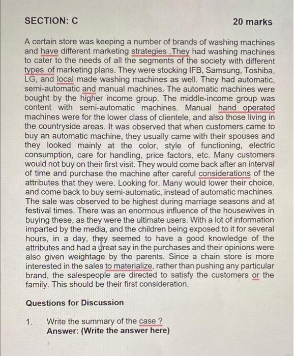 can you please answer the questions fast.