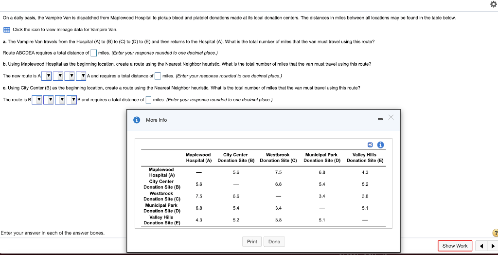 show work On a daily basis, the Vampire Van is