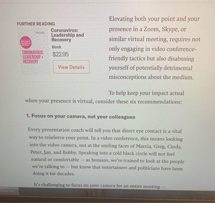 After reading the article below, please provide