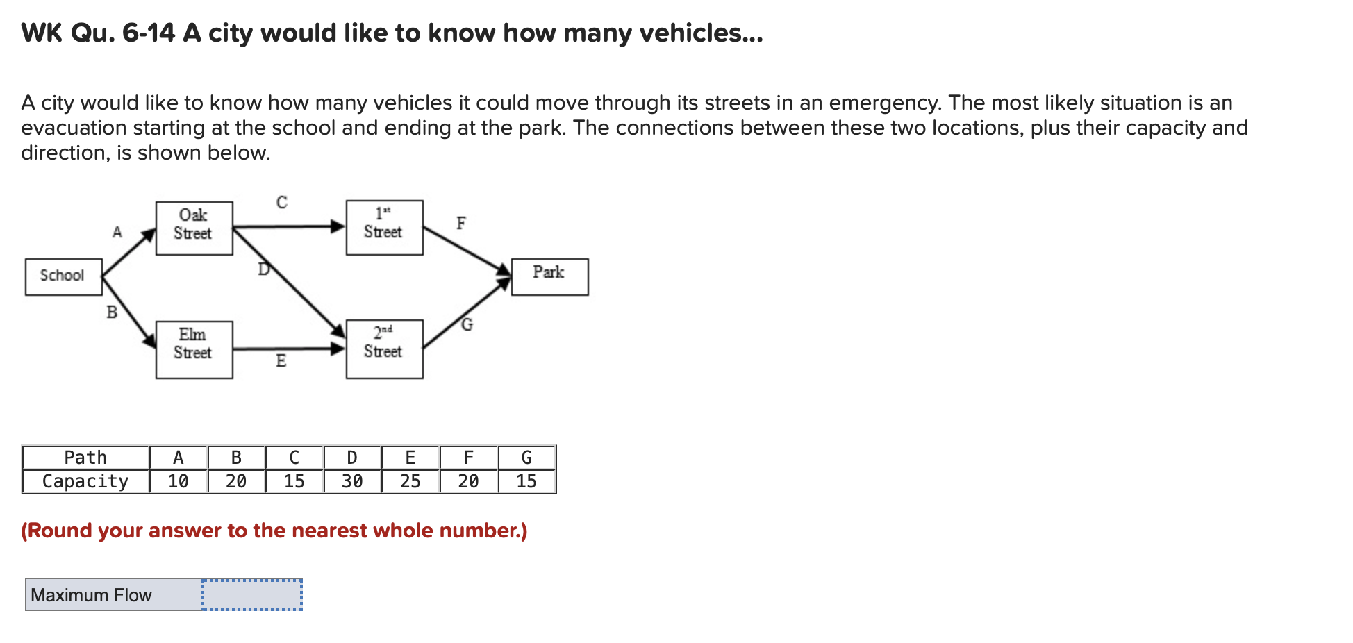 WK Qu. 6-14 A city would like to know how many