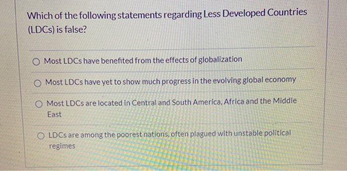 Which of the following statements regarding Less