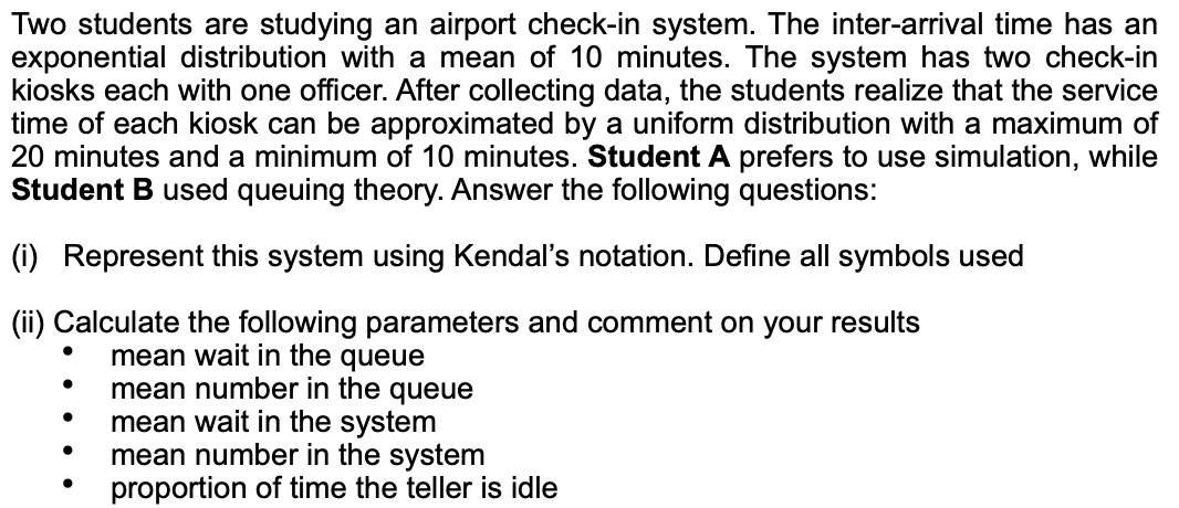 Two students are studying an airport check-in