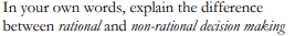 In your own words, explain the difference between