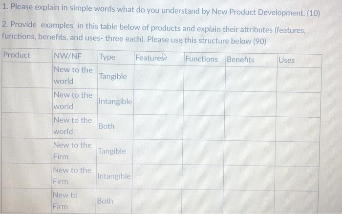 1. Please explain in simple words what do you