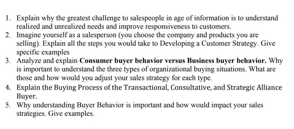 answer 1st and 2nd only 1. Explain why the