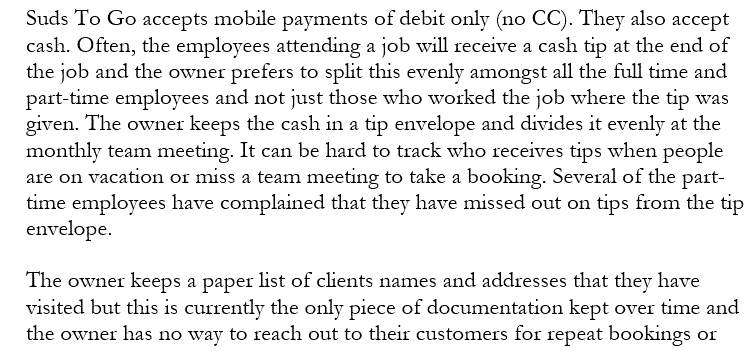 In system development methodology given below. My