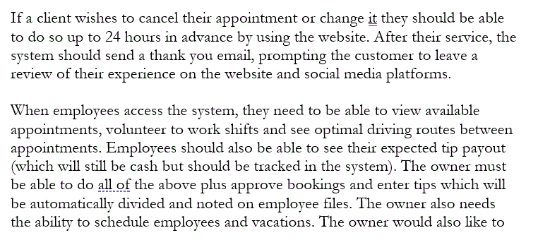 In system development methodology given below. My