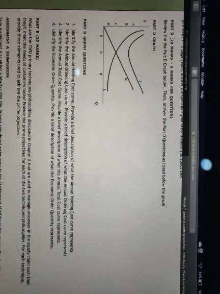 answer D & E? Edt View History Bookmarks Window